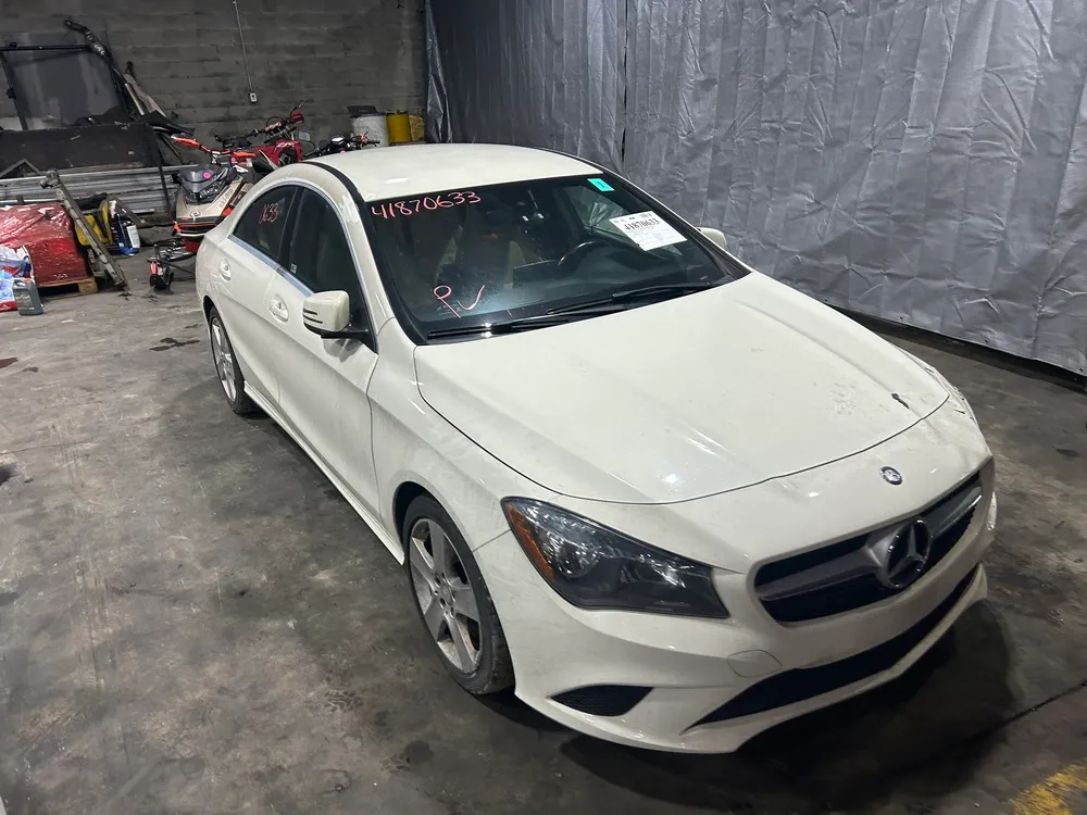 Mercedes CLA250 W Transporcie